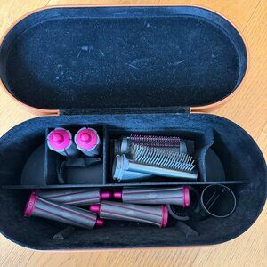 Dyson hair dryer accessories with the box